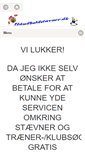 Mobile Screenshot of haandboldstaevner.dk